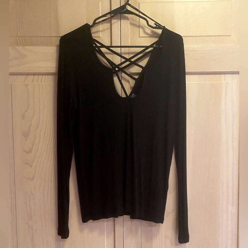 Forever 21 Crisscross Shirt